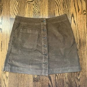 Corduroy skirt